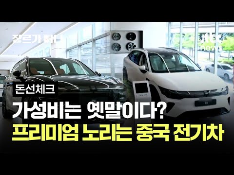 가성비는 옛말이다?…프리미엄 노리는 중국 전기차 #돈선체크 / JTBC 장르가 머니