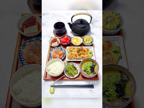 【献立】ズッキーニの肉詰めチーズ焼き🥒🧀週末パチンコ女子うたの #shots EP🥝 ◎レシピは説明欄に文で記載しております