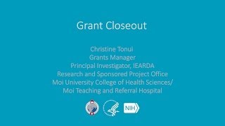 Grant Closeout