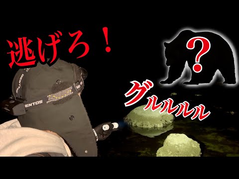 【衝撃】夜の海で