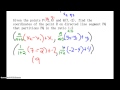 Partitioning a Line Segment