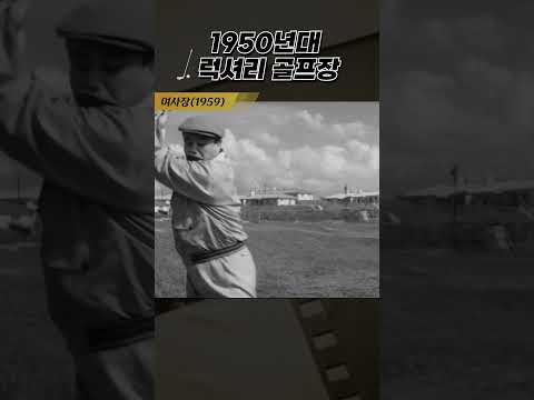 한국고전영화 여사장(1959) 50년대 럭셔리 골프장