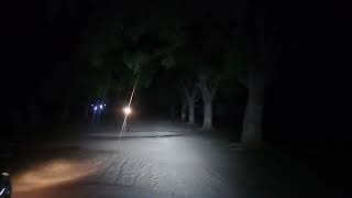 Yirol Town Street in the Middle of the Night 