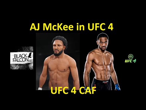 Как создать Эй Джея Макки в UFC 4