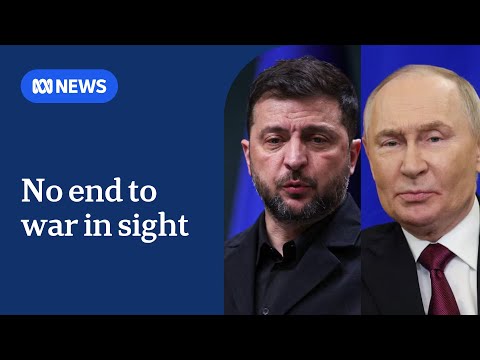 YouTube video thumbnail: Ukraine Tells Russia to Stop Wasting the World's Time, With no end to war in Sight