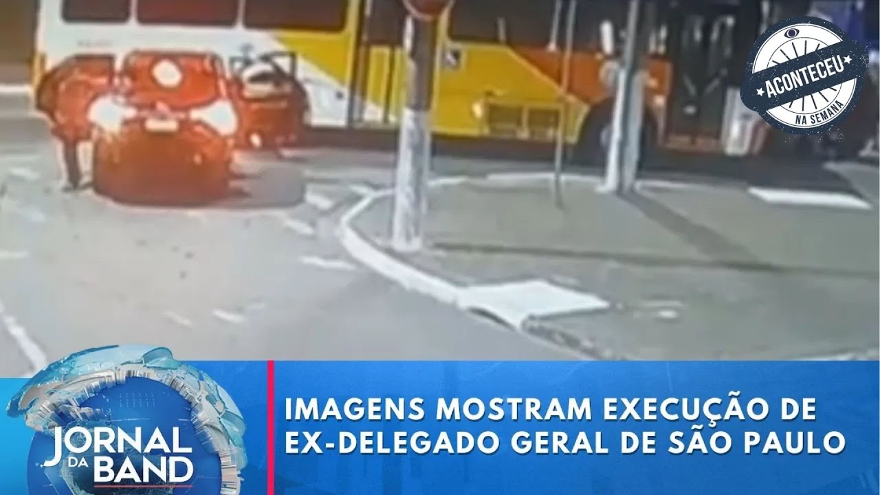 Imagens mostram execução de ex delegado geral de São Paulo | Aconteceu na Semana