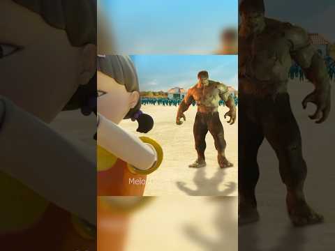 Hulk coming squid game season 2#marvel #music#squidgame #superheroes #hulk #viraltiktok