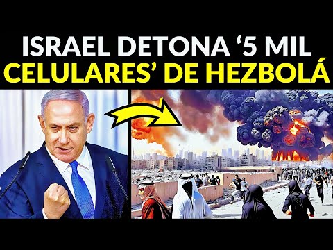 ISRAEL REALIZA CIBERATAQUE: MOSSAD VUELA 5 MIL BEEPERS DE HEZBOLÁ