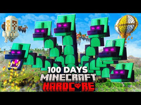 I Survived 100 Days in the EXOSPHERE in Minecraft Hardcore!