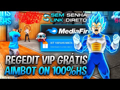 REGEDIT MOBILE 🤪🔥PUXA PRA CABEÇA XIT PARA MOBILE FF ANDROID E IPA IOS 100%HS ATUALIZADA ANTIBAN LINK