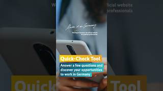 ✅ Quick-Check for Germany | "Make it in Germany" services