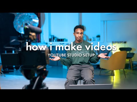 YouTube Studio Setup | How I Make My Videos