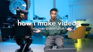 YouTube Studio Setup | How I Make My Videos