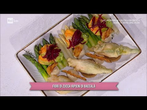 Fiori di zucca ripieni di baccalà - È sempre mezzogiorno - 04/03/2024