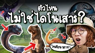 สัตว์ในรูปตัวไหนไม่ใช่ไดโนเสาร์ ไดโนเสาร์คืออะไรกันแน่? | Point of View