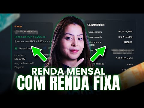 COMO TER RENDA MENSAL APENAS COM ESSES 5 INVESTIMENTOS DE RENDA FIXA!