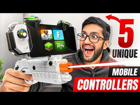 5 UNIQUE MOBILE GAMING CONTROLLERS