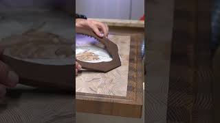 Tagliere personalizzato GLC TOP selection by ProWoodCut creato ad intarsio