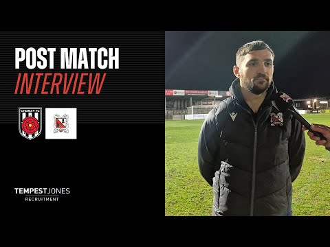 Chorley Post-Match Interview: Tom Platt