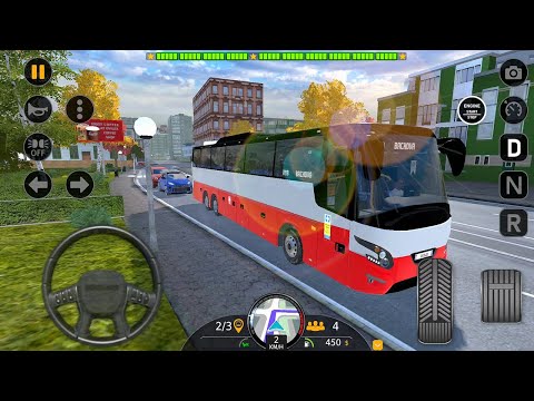 Driving Bus in the City of Prague | Bus Simulator : EVO