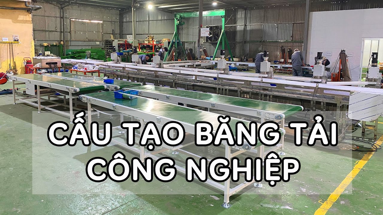 Băng Tải PVC Xanh