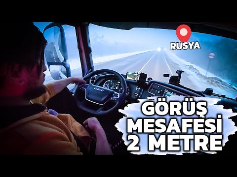 Gürcistan'da Polis Tır'ı Bağladı / Rusya'da Yoğun Sis / Kar Üstünde Sucuk Mangal / RUSYA-GÜRCİSTAN