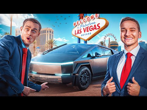 24H EN CYBERTRUCK À LAS VEGAS !