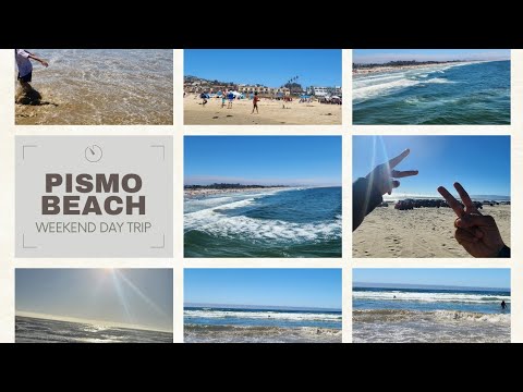 Pismo beach California weekend trip⛱️ #pismobeach #california #travelvlog #trending #ansuiyainca