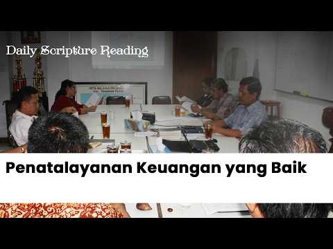 PENATALAYANAN KEUANGAN YANG BAIK - Daily Scripture Reading 11 Maret 2026