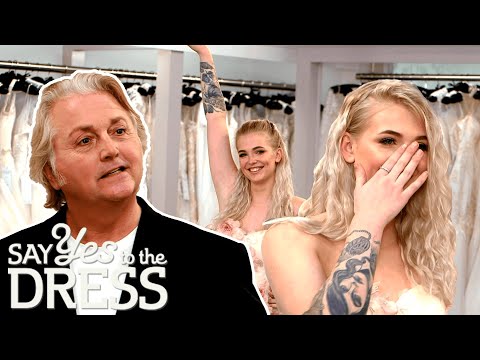 Video: Unconventional Bride Wants Unique Dress That Suits Her Quirky Personality | Say Yes To The Dress UK