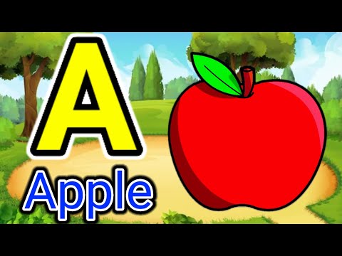 The ABC Phonic Song | Toddler Learning Video | A is for Apple a a Apple | B is for ball b b ball 01