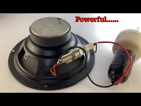 How to Make 240v Free Electricity Generator 19KW With Big Speaker Tools #engineering #amazing #diy