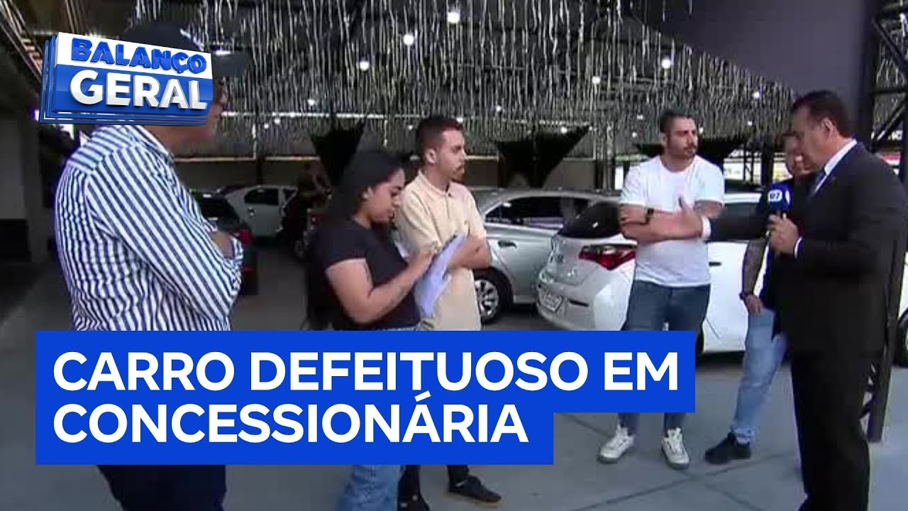Xerife do Consumidor Família compra carro defeituoso em concessionária e tenta recuperar dinheiro  TV Online Xerife do Consumidor Família compra carro defeituoso em concessionária e tenta recuperar dinheiro
