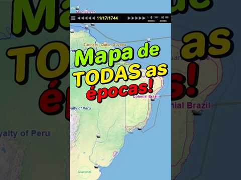 O mapa mais LEGAL da internet! #geografia #mapa #historia