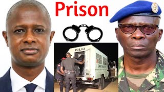 Antoine Diome et Général Moussa Fall Vers La Prison de Rebeuss