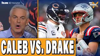 Caleb Williams vs. Drake Maye, Bears, Patriots, 49ers, Packers, Lions | Colin Cowherd: THE HERD NFL