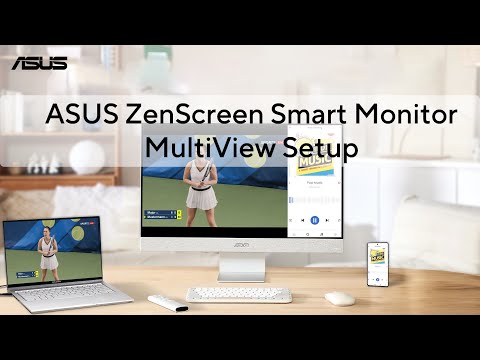 ASUS ZenScreen Smart Monitor- MultiView Setup      | ASUS SUPPORT