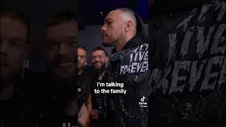 Rhea Ripley stops Damien Priest in his traks lmao 🤣 #rhearipley #Damienpriest #wwe