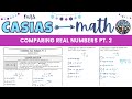 Comparing Complex Inequalities in Real Numbers
