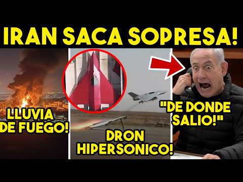 DE ULTIMA HORA! IRAN SACA DRON INDETENIBLE, MARTILLAZO CAE A NETANYAHU. ULTIMATUM FINAL. HOY