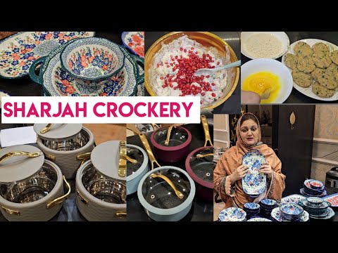 New crockery itni piari k dil khush ho jai || sare kam aik hi time shuru ho jate hain|| cutlets,sala