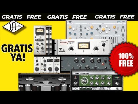 10 PLUGINS GRATIS DE UNIVERSAL AUDIO - LLEGO SANTA CLAUS!!! APURATE