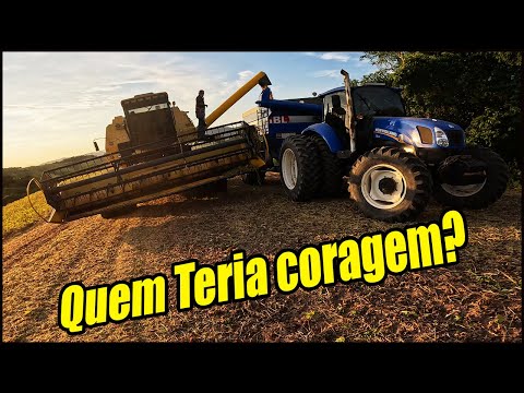 ENTREI NA CASA ABANDONADA A NOITE! VOCE TERIA CORAGEM? NEW HOLLAND T6 110 AGORA SUBIU!