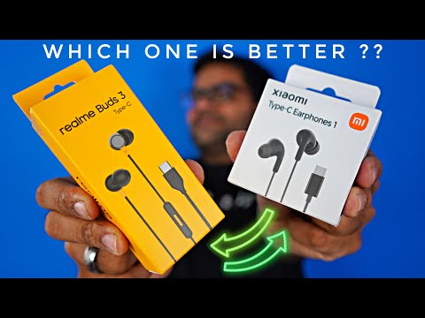 Xiaomi Type-C Earphones vs Realme Buds 3 ⚡⚡ Which One Should You Buy ??