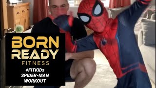 Kids Fitness Video with Spiderman