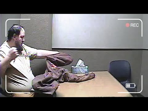 Huge Man Makes Huge Mistake in Interrogation Room