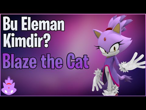 Bu Eleman Kimdir? Blaze the Cat
