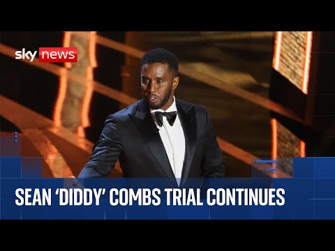 Outside court as the Sean 'Diddy' Combs trial continues