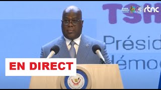 URGENT  DISCOURS DU PR  FELIX TSHISKEDI CEREMONIE D'OUVERTURE  1er EDITIO