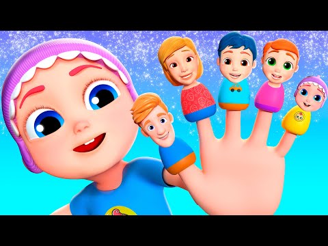 Finger Family Song 🖐️ | 🎨 Funny Bunny - Kids Songs & Nursery Rhymes Compilation